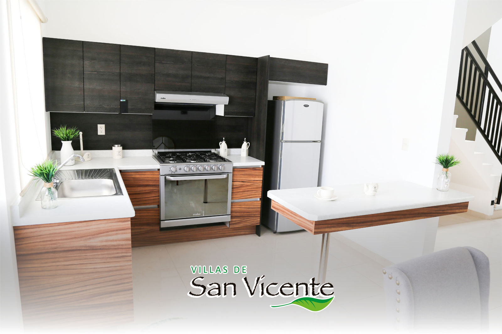 Cocina equipada del modelo